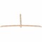 Ekena Millwork Bellingham Smooth Timber Gable Bracket, Douglas Fir, 108"W x 49"H x 1 1/2"D x 3 1/2"F, 11/12 Pitch GBW108X49X0204BEL00SDF - alternate 5